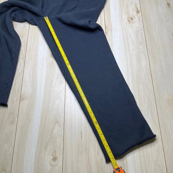 Yeezy Yzy Kanye West Vultures Men’s Black Drawcord Heavyweight Sweatpants Size 7 - Picture 10 of 11